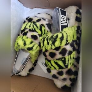 Animal Print Slippers
